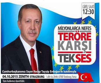 Cumhurbaşkanı Erdoğan 4 Ekimde Teröre Karşı Tek Ses mitingine katılacak 84