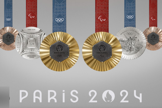 Olimpiyatların madalyalarında Eyfel Kulesi