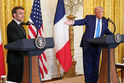 Macron, Trump