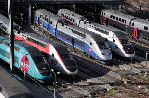 Velvet, hızlı tren hatlarında SNCF